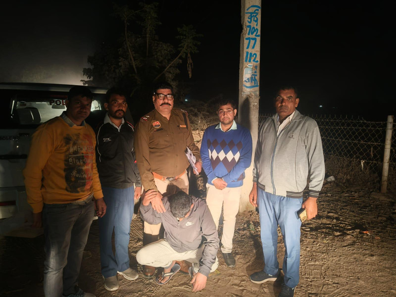 सीआईए कालांवाली स्टाफ ने 6.13 ग्राम हेरोईन चिट्टा एक को किया काबू 