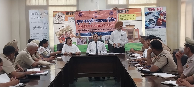 एडीआर सेंटर में पुलिस कर्मियों के लिए वर्कशॉप का आयोजन