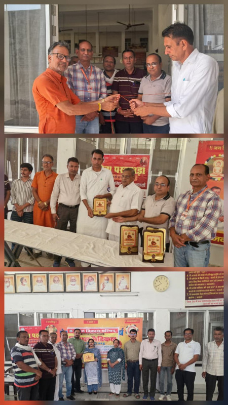 भारत विकास परिषद के 64 वे स्थापना दिवस पर शाखा कालांवाली द्वारा  विशाल मेडिकल फ्री कैंप आयोजित